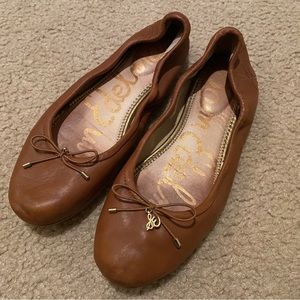 Sam Edleman brown ballet flats